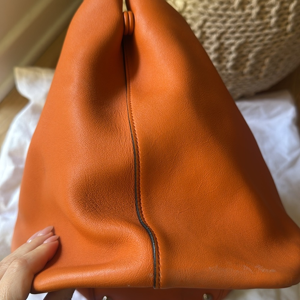 Prada Orange Leather Bag - Picture 7 of 12